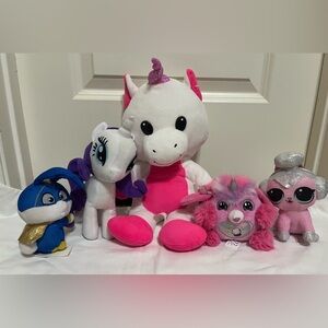 Bundle of different styles of stuffed animals. *Small size (5/6")